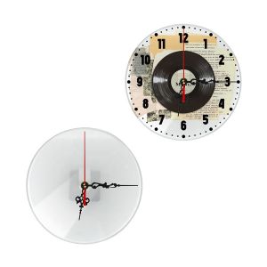 20cm 30cm Sublimation Glass Clock Coated Clock Photo Frame Blanks