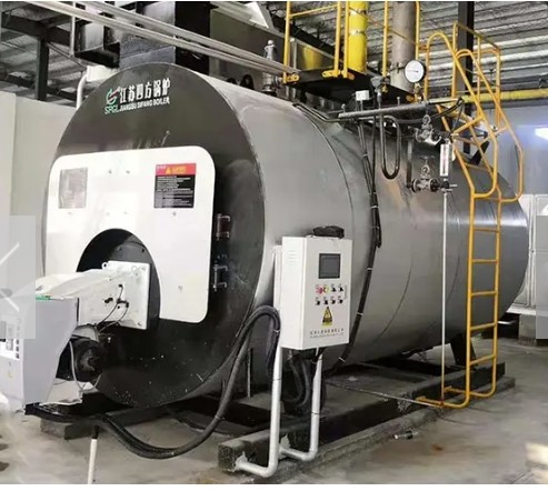 High Efficiency Oil And Gas Fired Boiler Unique Design Large Furnace Low