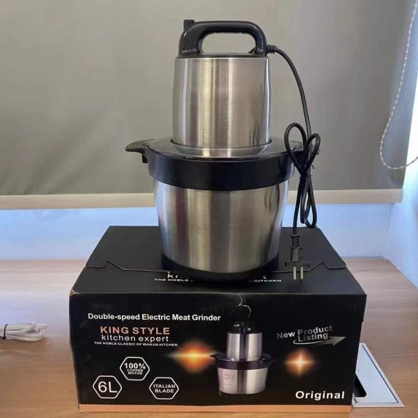 Large Capacity Pure Copper Motor Multifunction Grinder for Vegetable Cutting and Juicing