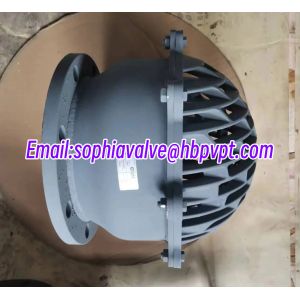 BS4504 PN10/16 EPDM flanged foot valve