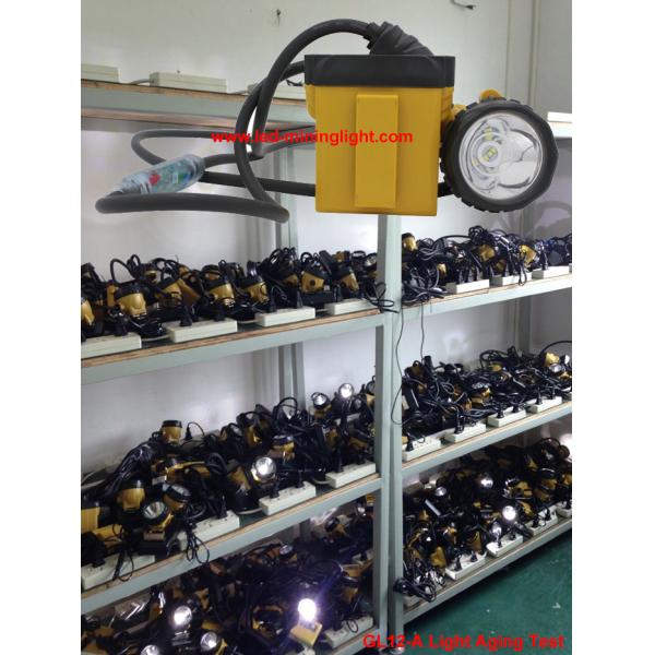 25000 Lux Waterproof Safety Coal Led Miners Cap Lamp With Cable Flash Light