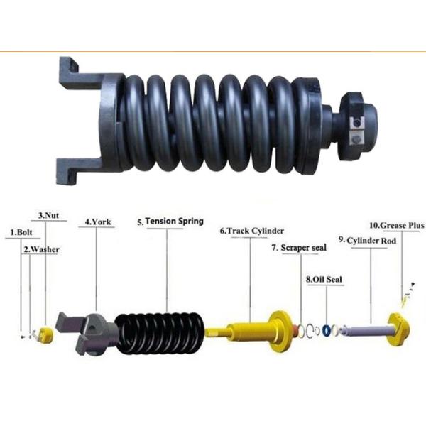 R290LC R305LC-7 Crawler EC360 EC360B Excavator Chain Adjust Cylinder Spring Track Adjuster