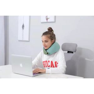 Graphene Thermacare Heat Wraps Neck U Shape Electric Massage Pillow