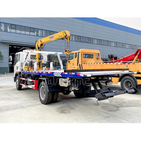 Sinotruk HOWO 4x2 3-12TON Light Flatbed Cargo Wrecker Crane Truck