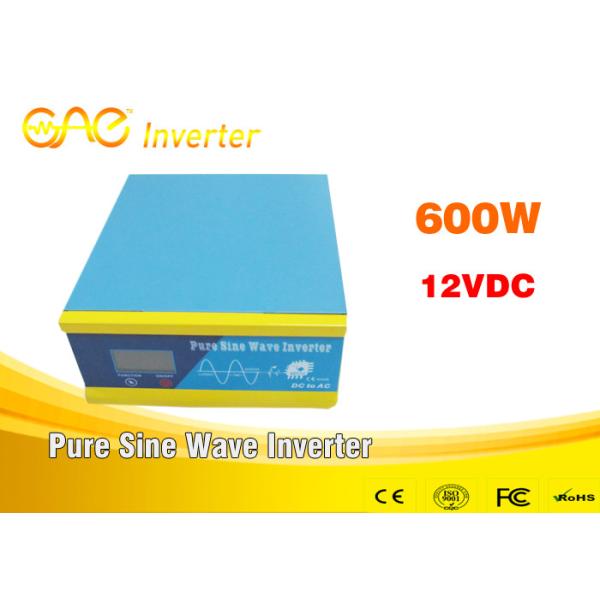 Buy high efficiency 93% Solar Inverter Online 12v dc 220v ac single phase output 600w solar inverter at wholesale prices