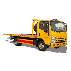 Quality Factory ISUZU 5Ton 6Ton Recovery Truck Flatbed Platform Wrecker Towing Truck Light Duty Tow Wrecker Truck Tow Wrecker for sale