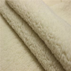 Quality 100% polyester sherpa fleece fabric for sale