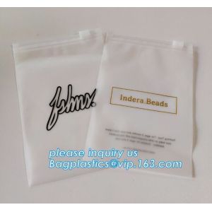 Top Quality EVA PE OPP Bio Degradable T Shirt Bag, OEM Printed Slider Zip