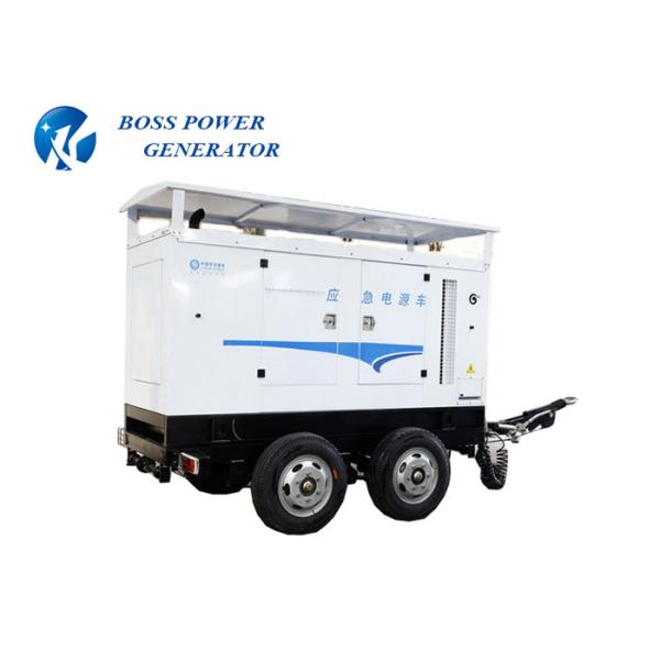 Buy Towable 50KVA Trailer Genset , Mobile Power Generators Self Excited System at wholesale prices