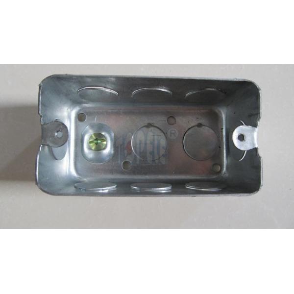 Buy 4”X2” Steel Electrical Conduit Handy Box Ractangular Electrical Boxes And Covers at wholesale prices