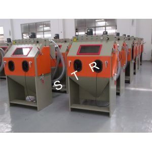Dustless Mold Dry Blasting Cabinet Automatically Industrial CE ISO Certified