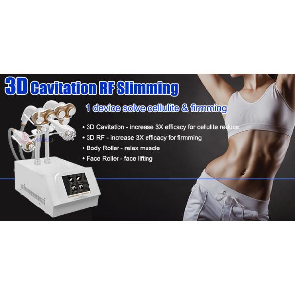 5 In 1 3D Cavitation Slimming Machine Ultrasonic Vacuum RF Photon Fat Burning Machine
