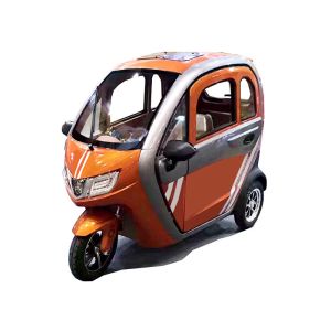 50km Travel Passenger RWD 3 Wheel Electric Tricycle