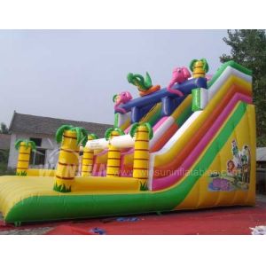 Durable Large Inflatable Slide WSS-102 CE UL EN14960 Certificated