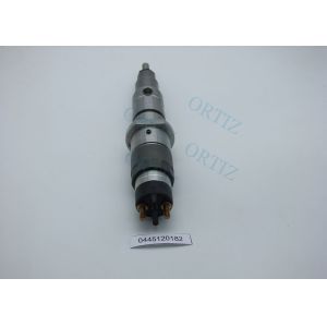 Black / Silver Color Vectra C Diesel Injectors Steel Material 0445120182