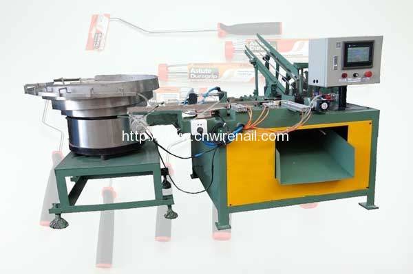 Buy Automatic Paint Brush Roller Plastic Handle Installing Machine at wholesale prices