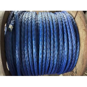 UHMWPE Colored Marine High Breaking Force HMPE 12 Strand Braided Rope 40mm