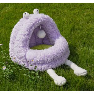 Cat Fluffy Bed With Removable Washable Cushioned Pillow