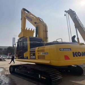 Komatsu PC220 Used Original 22 Ton Excavator Japan Hydraulic Crawler With