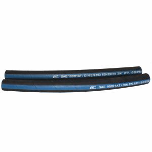 SAE100r1at / 1sn Dn19 High Pressure Hydraulic Hose , Wire Braided Rubber Hose