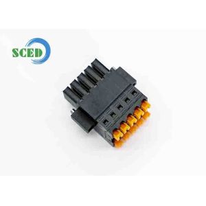 China 2-24 Contacts Din Rail Terminal Block Made of Durable Phosphor Bronze for Long-Lasting Performance on sale