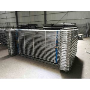 Race Bow Fence Panels Galvanized Portable Cattle Fence Panels Man Gate For