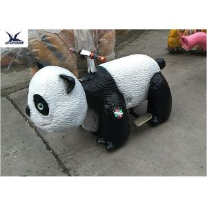 China Lovely Cartoon Panda Motorized Animal Scooters Toy Car Children Rides on sale