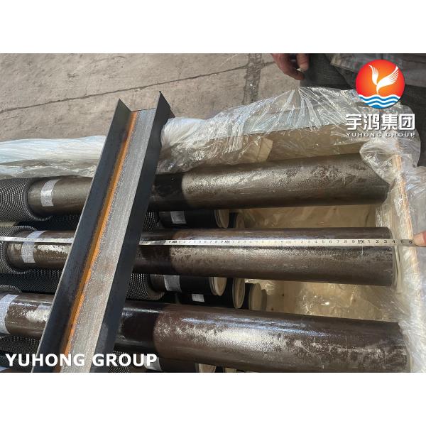 ASTM A335 Gr P9 Alloy Steel Serrated Fin Tube For Furnaces