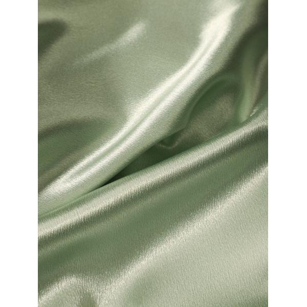 Spaghetti Strap A-line Backless Short Mini Sage Green Satin Cocktail Dress
