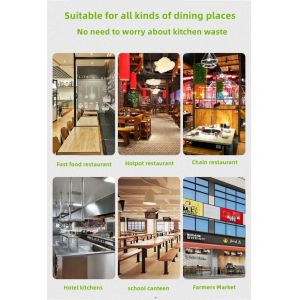 Factory Supply Kitchen Food Waste Grinders Food Waste Dehydrating Disposers