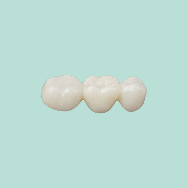 Exercising Chewing Function Ceramic Dental Crown Restore Chewing Power OEM
