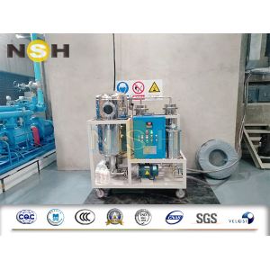 Petroleum OD 40MM SS Turbine Oil Filtration Machine