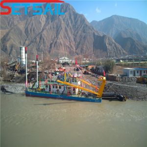 Submersible Cutter Sand Suction Dredger with 6000 Cubic Meter Per Hour Water
