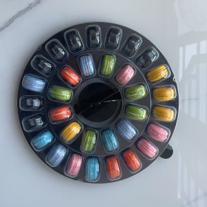 Portable Macaron 33-grain Packaging Transparent Macaron Tray Packaging