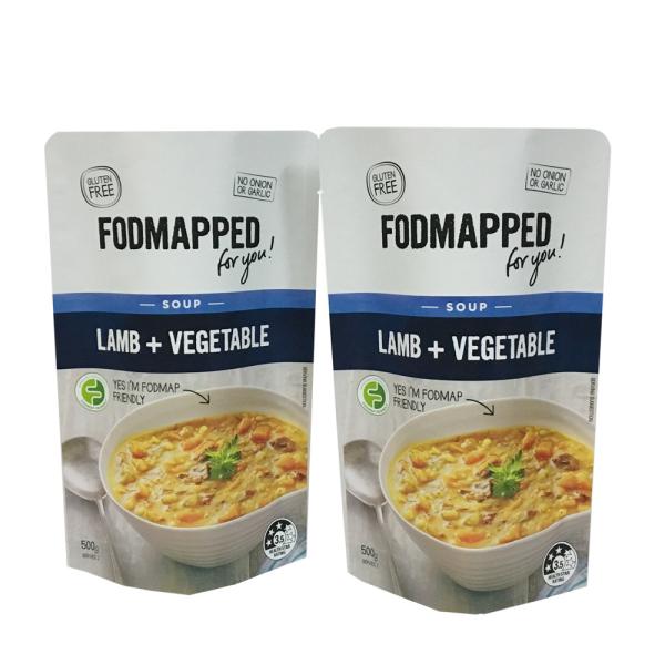 Buy Matt BOPP Printed Plastic Frozen Food Pouches Packaging at wholesale prices