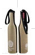 Buy Wine Bottle Promotional Stubby Coolers With Handle Convenient Customized at wholesale prices