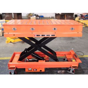Ball Transfer 450kg Mobile Lift Tables Platform Truck