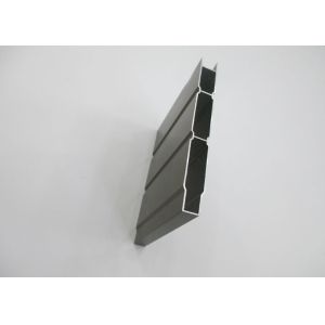Electrophoresis Painting Aluminium Sliding Door Profiles Slat , Extruded