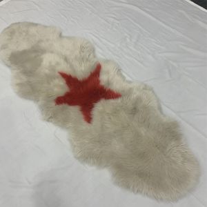 Home Decor PELT Sheepskin Cushion Pads Lambswool Seat Pad