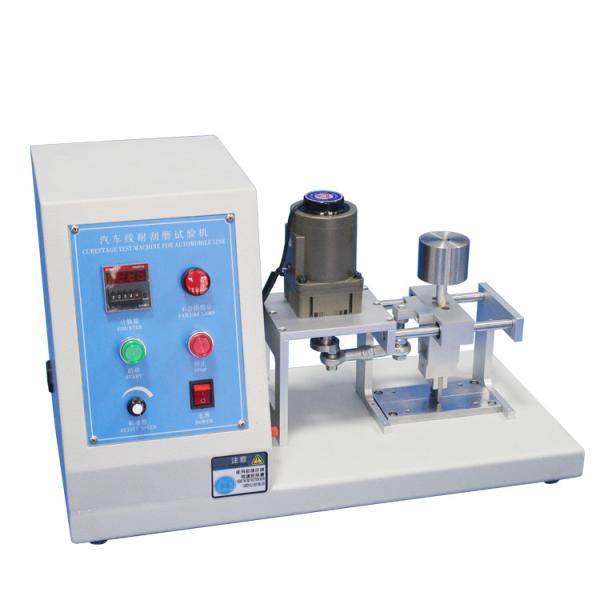 Buy ISO 6722 15.5mm Wire Scratch Grinding Testing Machine at wholesale prices