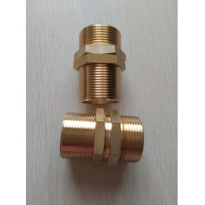 Custom CNC Brass bsp pipe fittings, made in China professional manufacturer