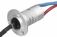 Mini Capsule Slip Ring 300Rpm 25mm 2A 360° Rotation AWG28 With Silver Plated