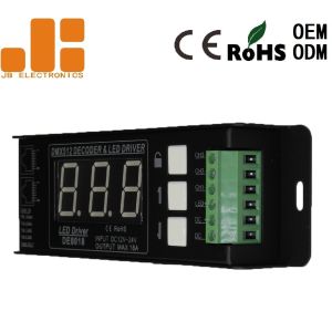 Digital Display Address LED Dimmer Controller Asynchronous Color For RGB Strip