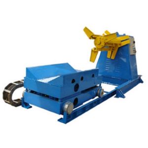 Quality 5 Tons Capacity Steel Coil Decoiler With 4KW Power Motor Controlling System for sale
