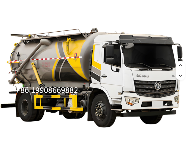 Dongfeng 4x2 Driver 8000L Sewage Suction Truck with Vacuum Pump for Sucking