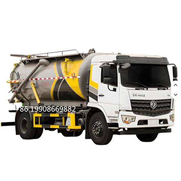 Dongfeng 4x2 Driver 8000L Sewage Suction Truck with Vacuum Pump for Sucking