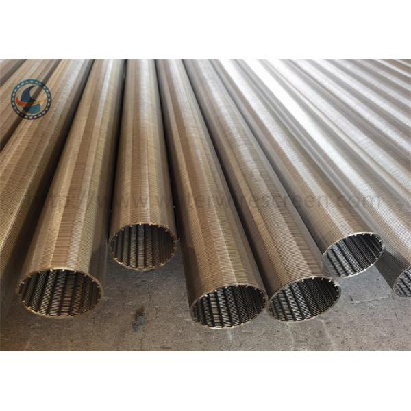 Johnson Type Wedge 2" Wire Wrapped Screen Water Well Sand Control Pipe