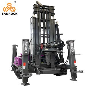 Deep Water Well Drilling Machine Hydraulic Crawler Water Well Drilling Rig For