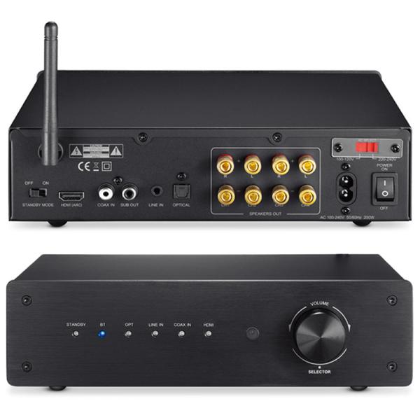 Buy Home Theater Bluetooth Custom Audio Services Audio 4.1 Channel Amplifier With HDMI at wholesale prices