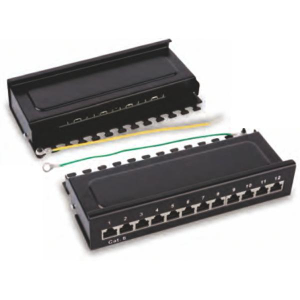 100.5U shielded 8 ports patch panel